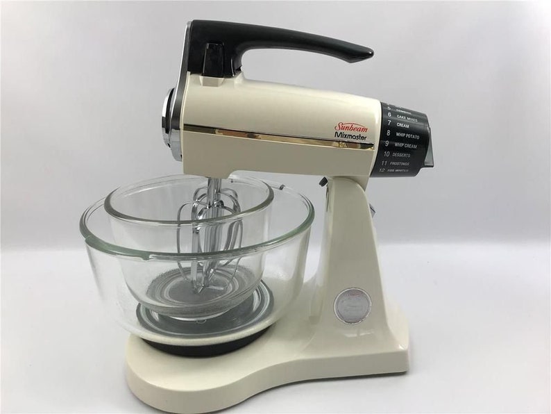 Sunbeam Mixmaster 12 speed counter top electric mixer with Etsy