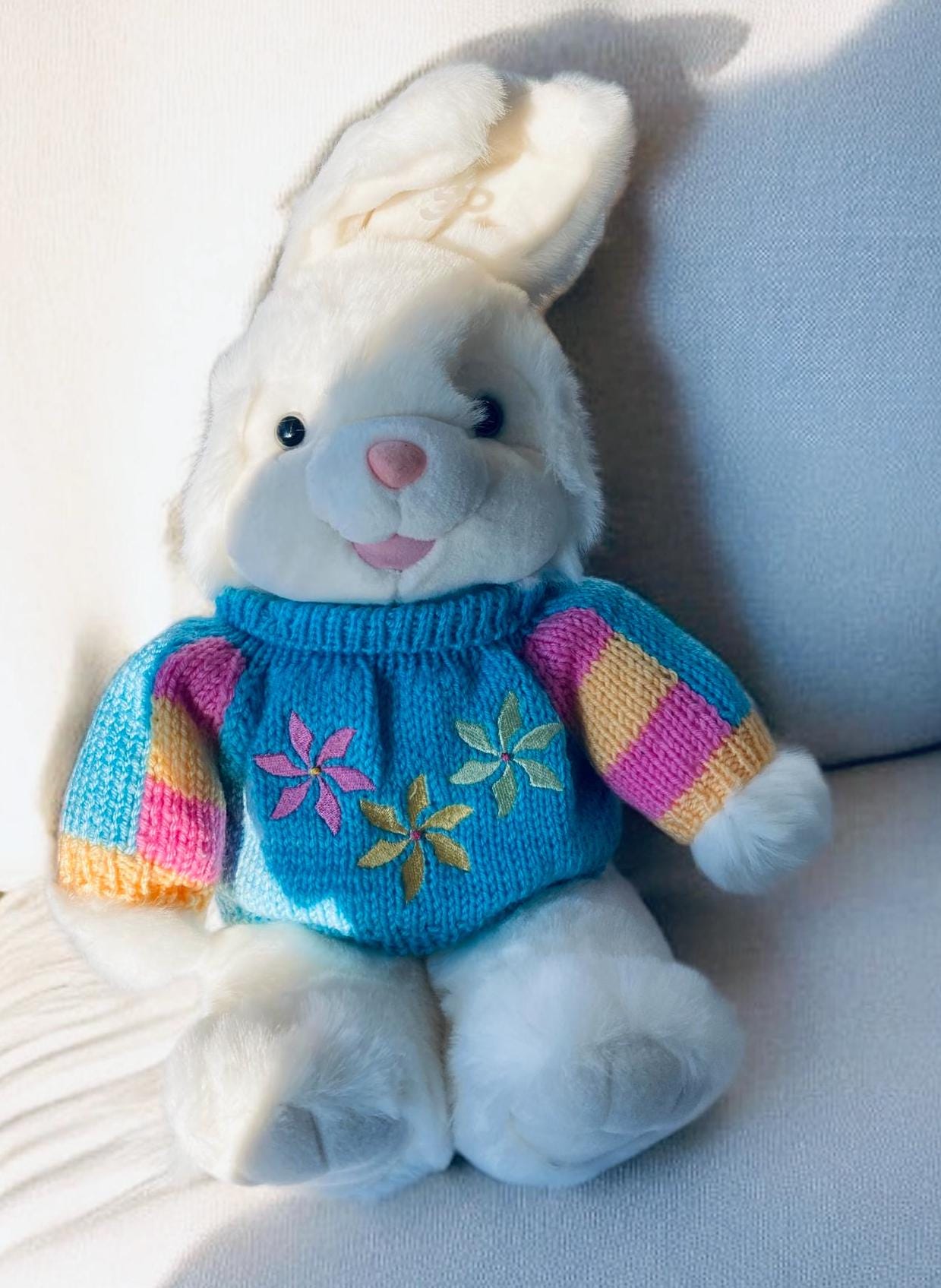 90s Bunny Rabbit Plush - Etsy