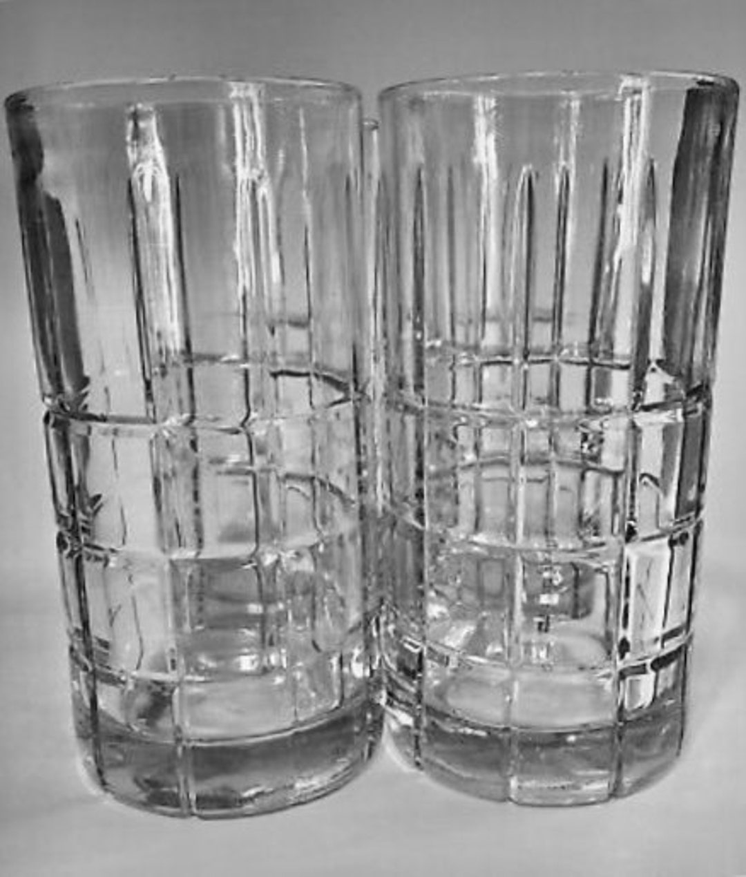 Set of 4 Anchor Hocking Manchester Tartan Drinking Glasses - Etsy