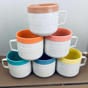 60s Stackable Cups - Etsy
