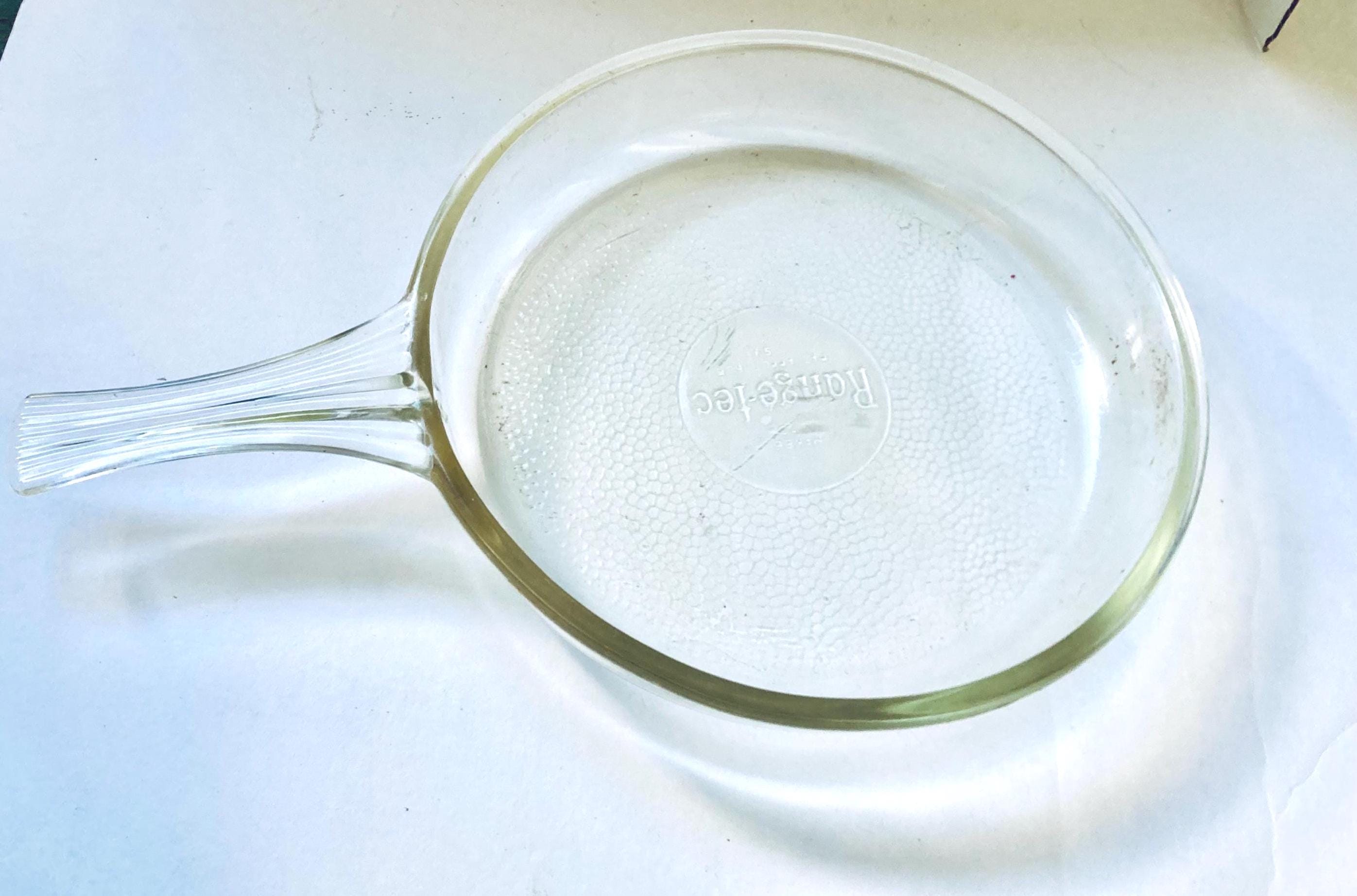 Mckee Glass Company Range-tec #322 Frying Pan Skillet - 8.75 Inch