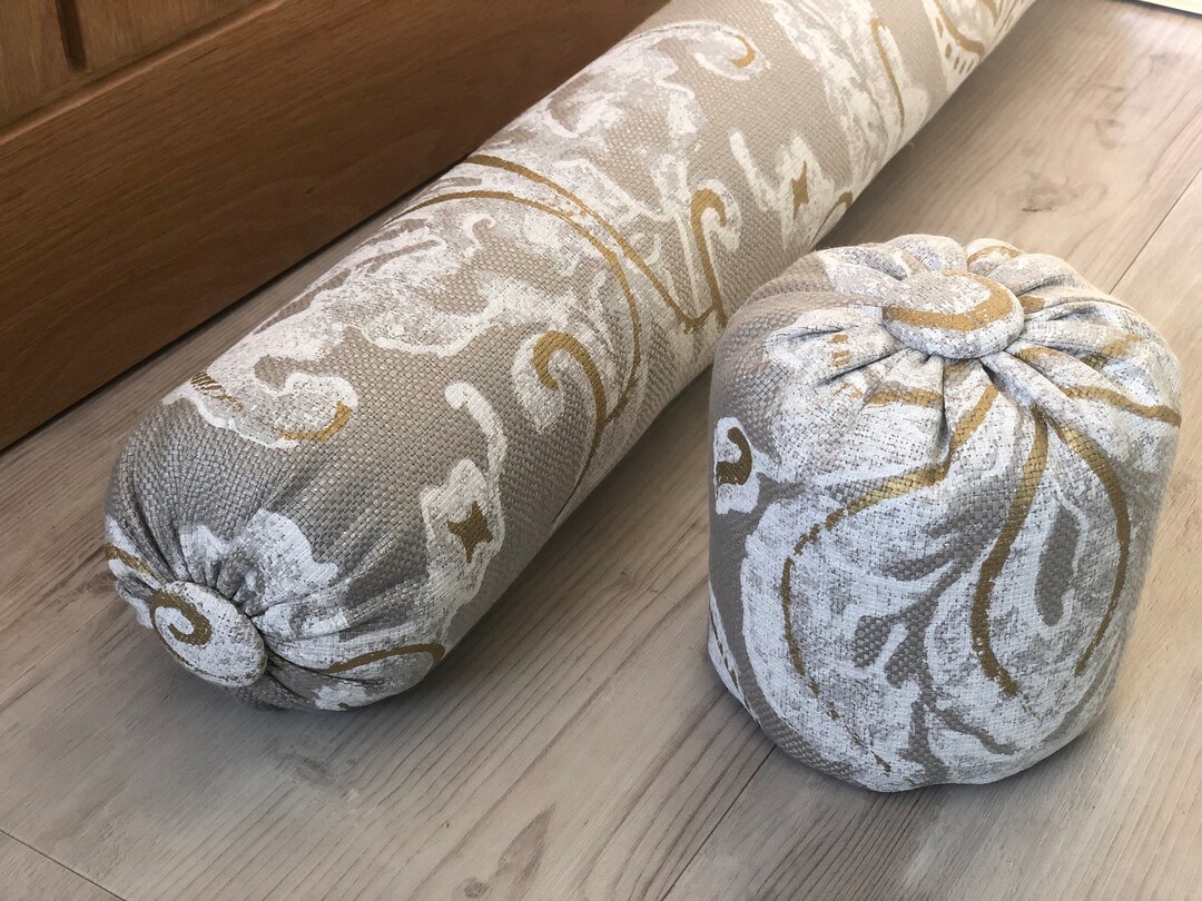 Weighted DRAFT EXCLUDER and Matching Door Stop Beautiful ZOFFANY