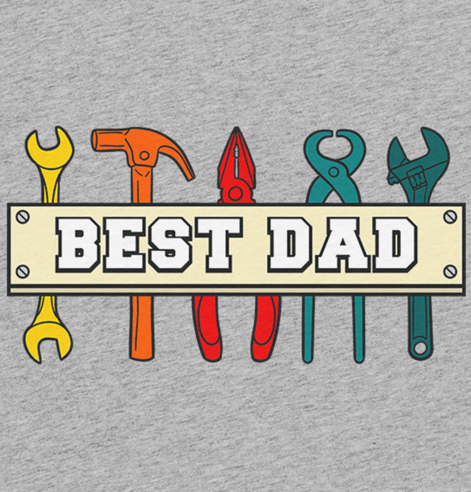 Best Dad Tools Graphic Mens TShirt Etsy