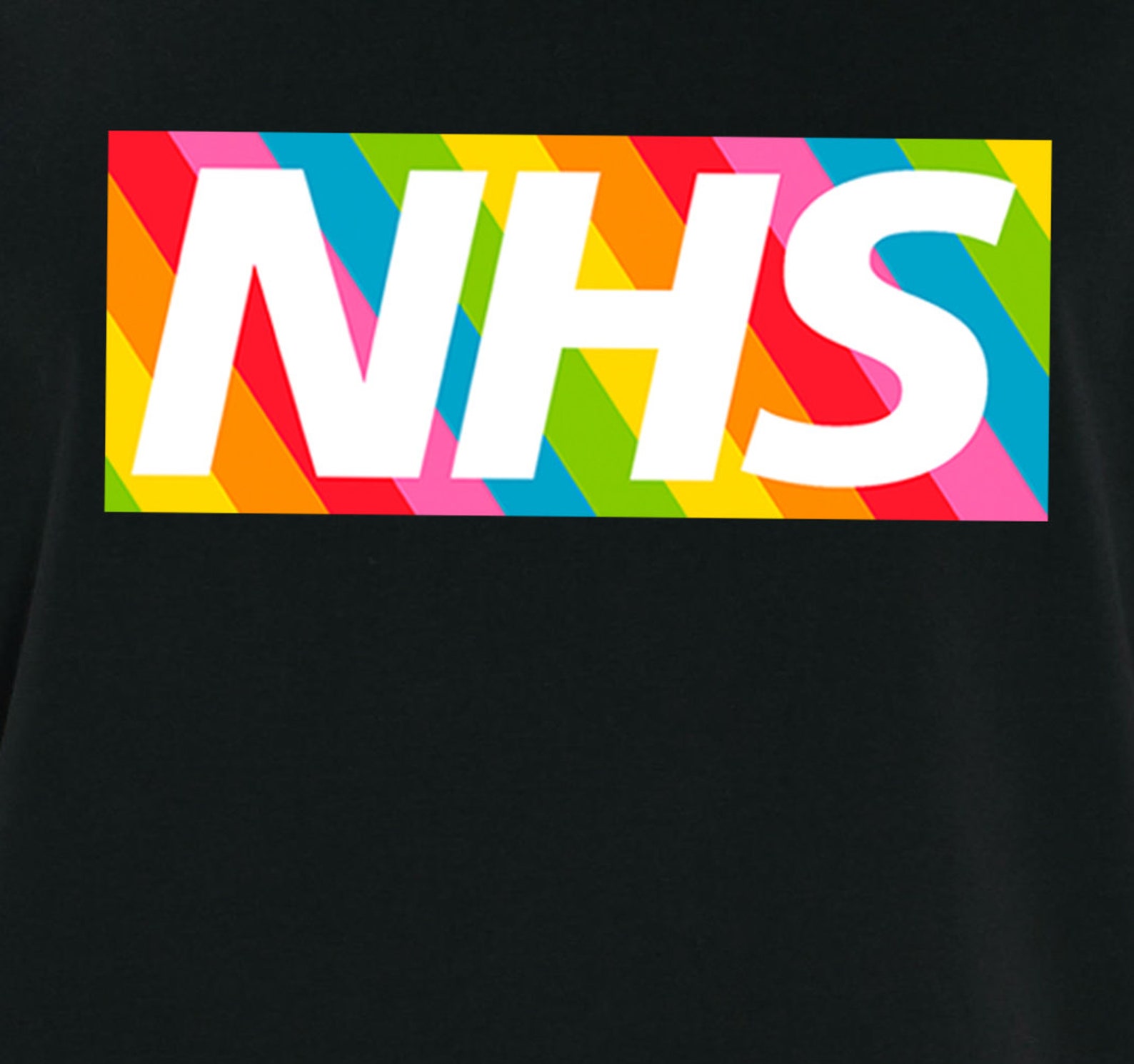 Rainbow NHS Logo Printed Children's Unisex Sweatshirt | Etsy