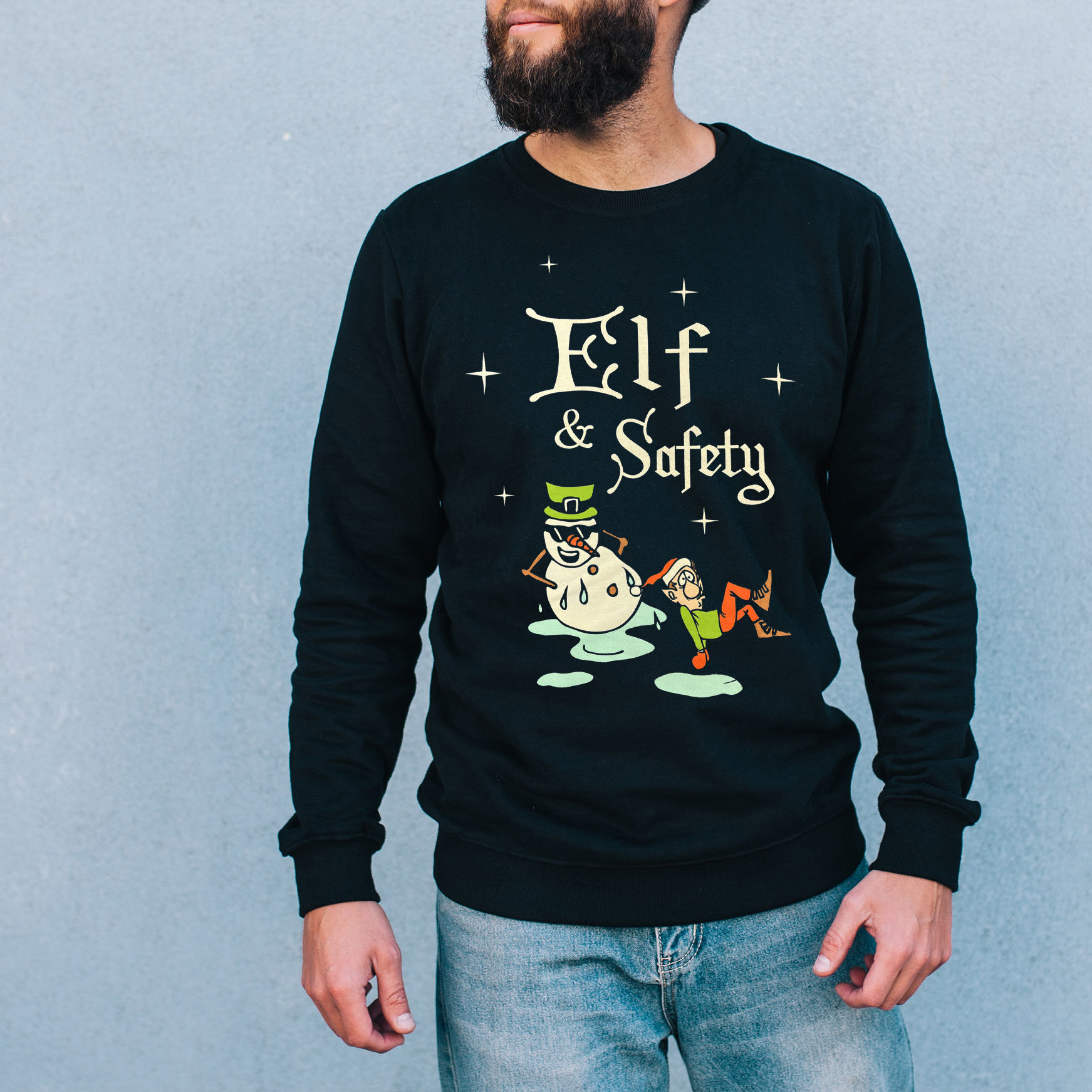 Elf and hot sale safety christmas jumper