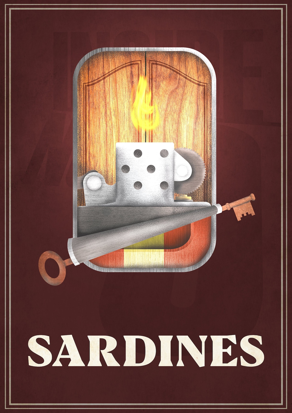 SARDINES Inside No. 9 First Episode Series Poster Etsy