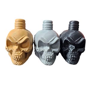 Aztec skull death whistle 3d printed, noisy whistle, funny, gift ideea, war sounds whistle, powerful whistle, death whistle, mayan whistle