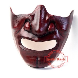 Onimasker of samoerai-halfmasker