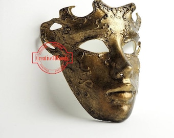Venetian mask great for masquerade or carnival, cosplay or as a decor in your private space