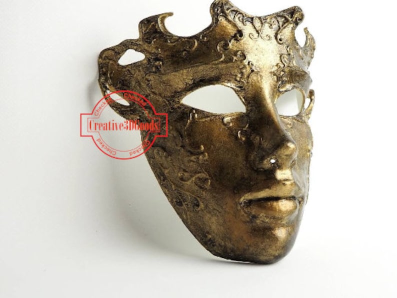 Face Mask Italian Style Mask Masquerade Ball Mask Etsy