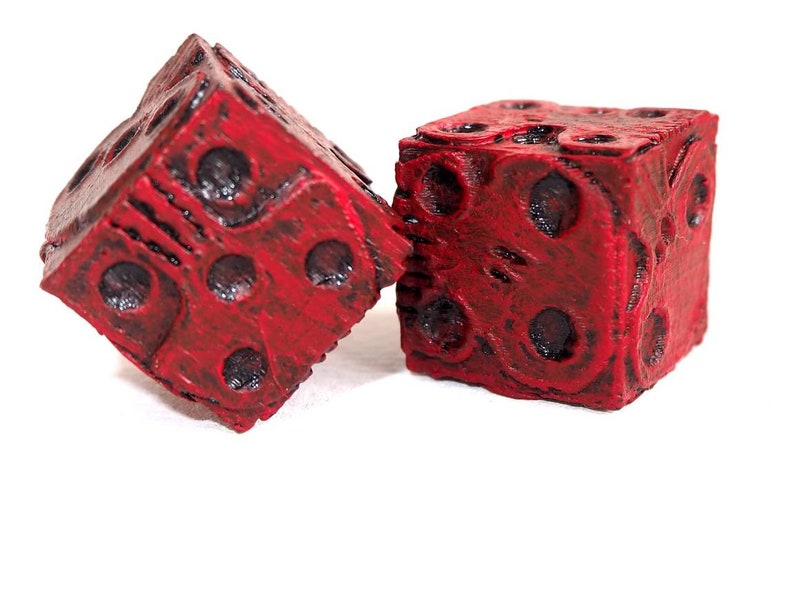 oogie boogie skull dice set nightmare before christmas 3d