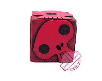 ウーギー・ブーギー　アートプリント 全世界95枚限定 COA付き アート A4 切り絵 貼り絵 ピンキーパイロット チワワ アート