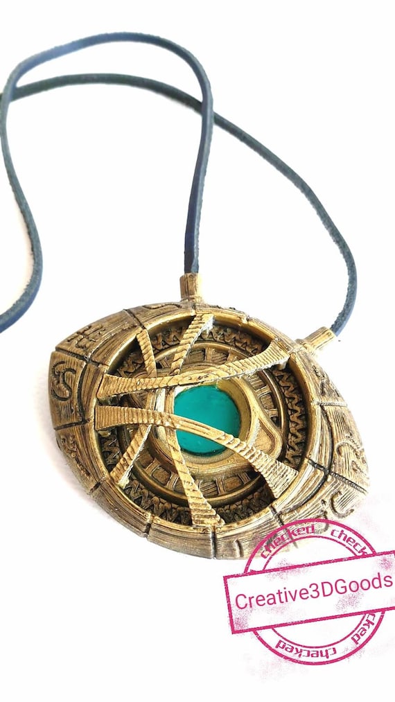 Agamotto Eye Pendant 3d Printed Prop Cosplay Pendant Eye of Agamotto Etsy
