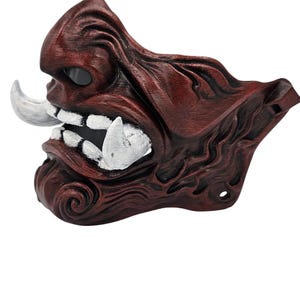 Mempo Samurai-Maske für Cosplay