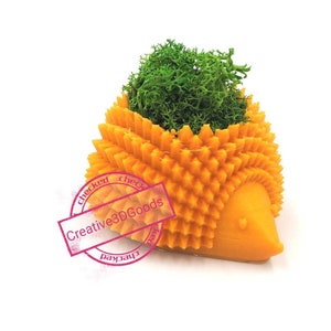 Hedgehog mini planter or for paperclips (5cm height)
