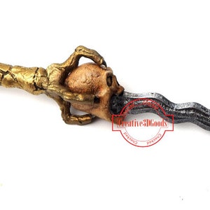 Warlock buttering knife 3d printed for cosplay