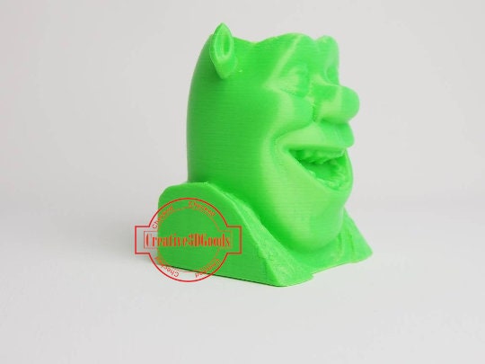 STL file Shrek Pen Holder STL OBJ 🖊️・3D print design to download・Cults