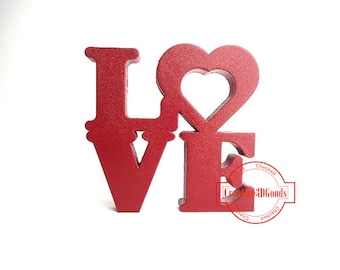 Love sign home decor