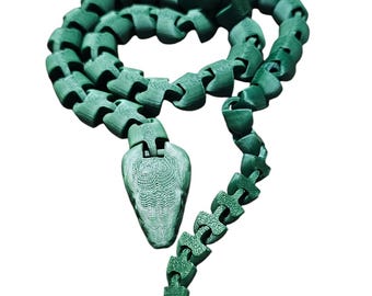 Articulated and flexible  snake antistress 60 cm long