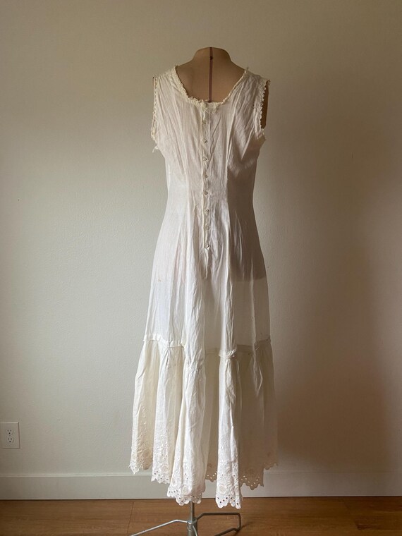 Edwardian Half Slip, Linen main image 1