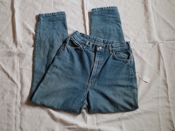 Vintage High-Waisted Denim Lee Jeans - image 1