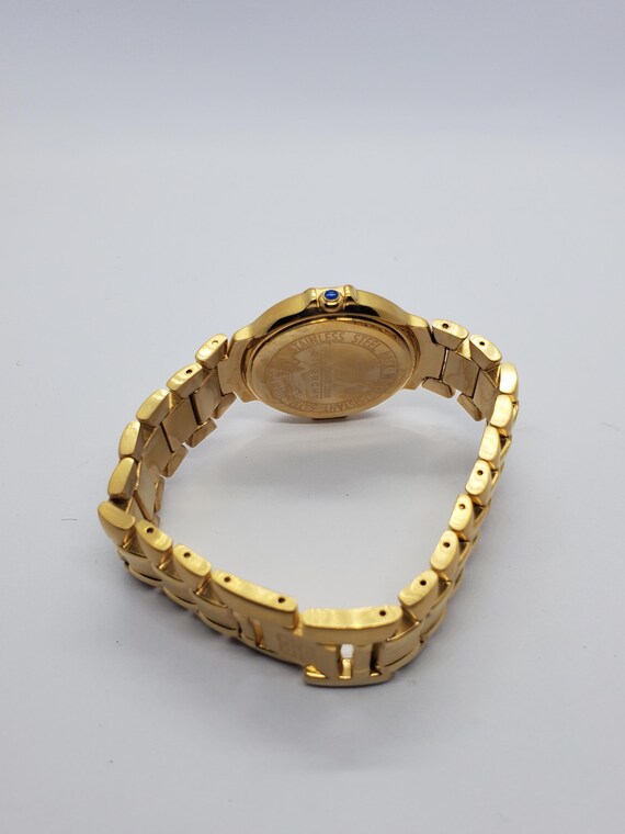 Givenchy Millesime 2000 World Timer Blue Dial Gol… - image 8