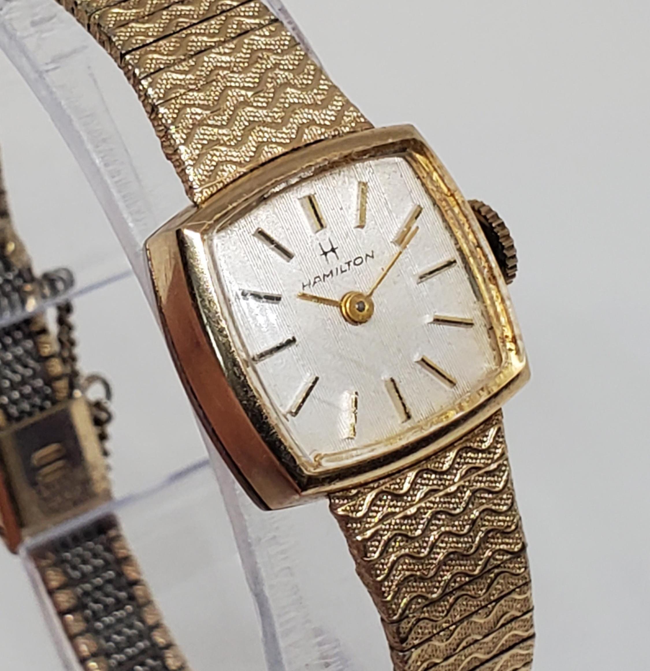 Hamilton Rolled Gold Plated Manual Watch 139956, 1960s  display picture 1