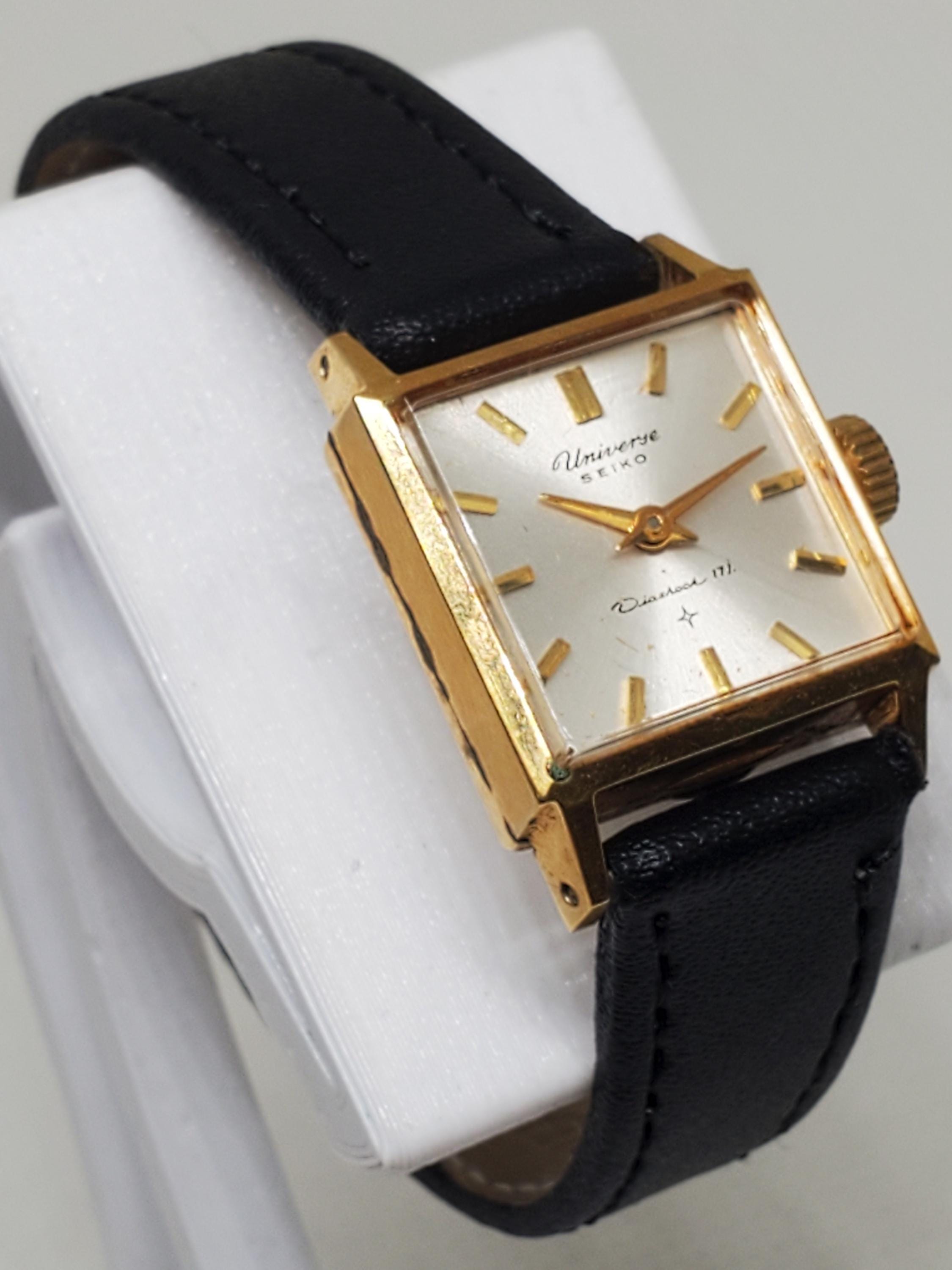 Seiko Universe Gold Plated Manual Watch, 1960s - Etsy