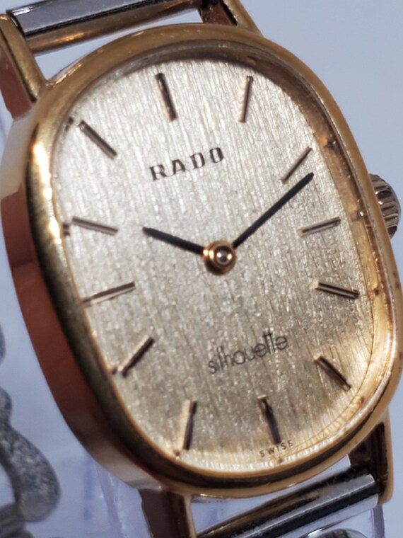 Vintage Rado Silhouette Gold Plated Watch, Manual Swiss Movement