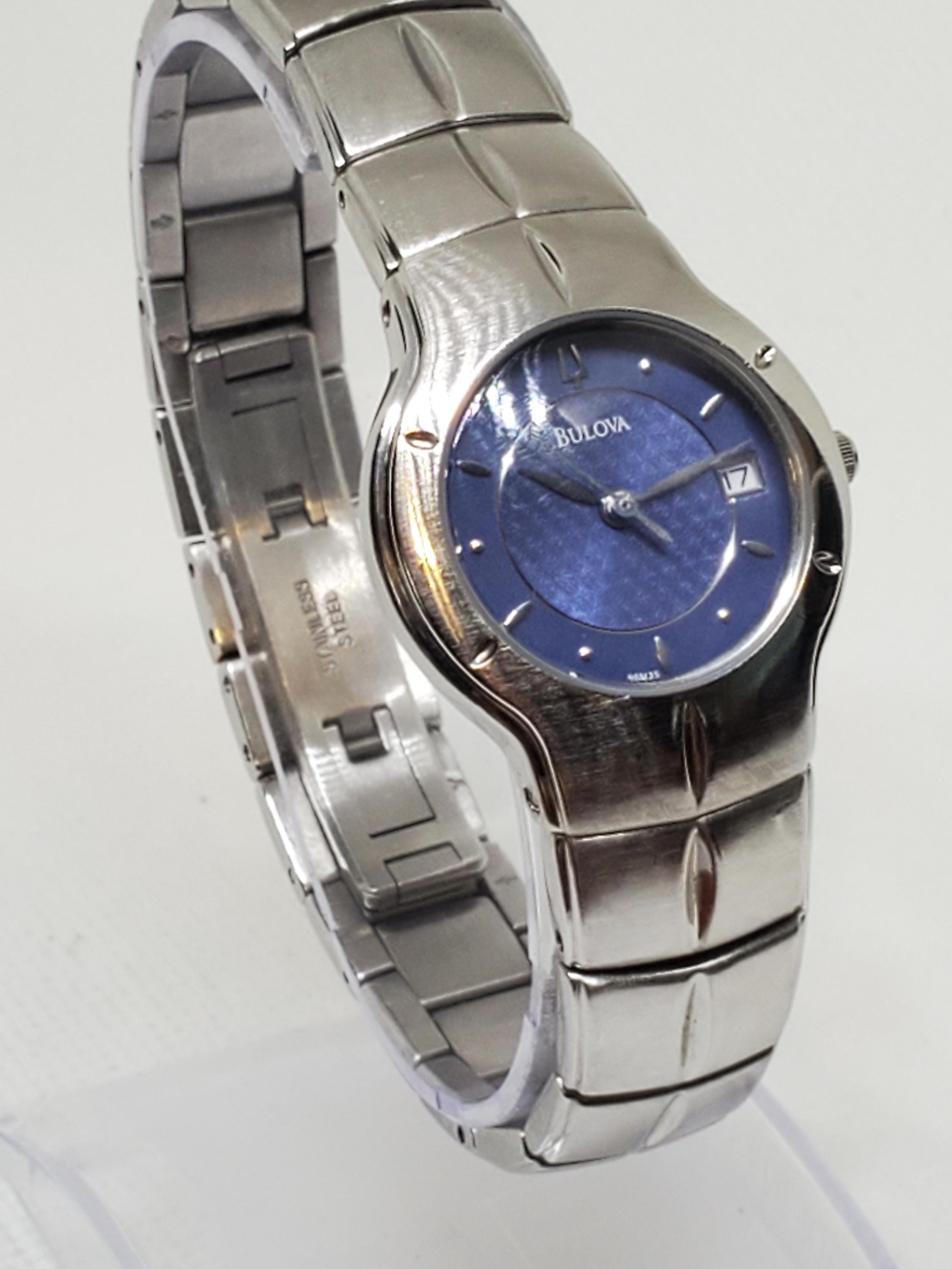 Bulova Ladies Watch, 1990s Vintage Collection UK