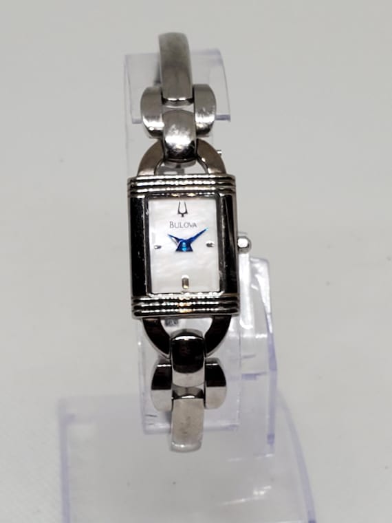 Bulova Mother of Pearl Ladies Watch, 2000s, Working - Etsy display picture 1