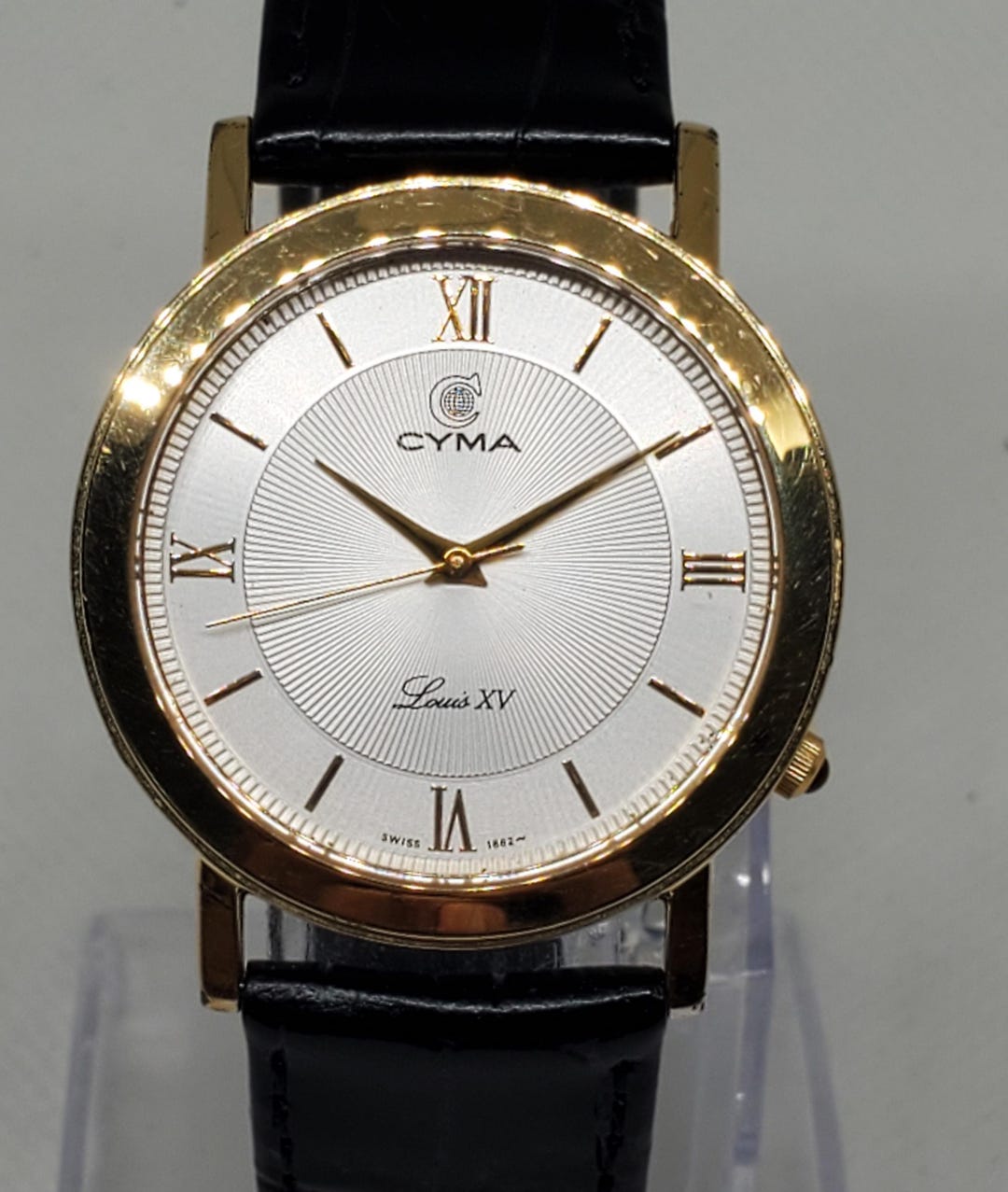 CYMA Louis XV ブレスレットウォッチ ルビー 2P ゴールド CYMA - CYMA Louis XV ブレスレットウォッチ ルビー 2P ゴールドの通販
