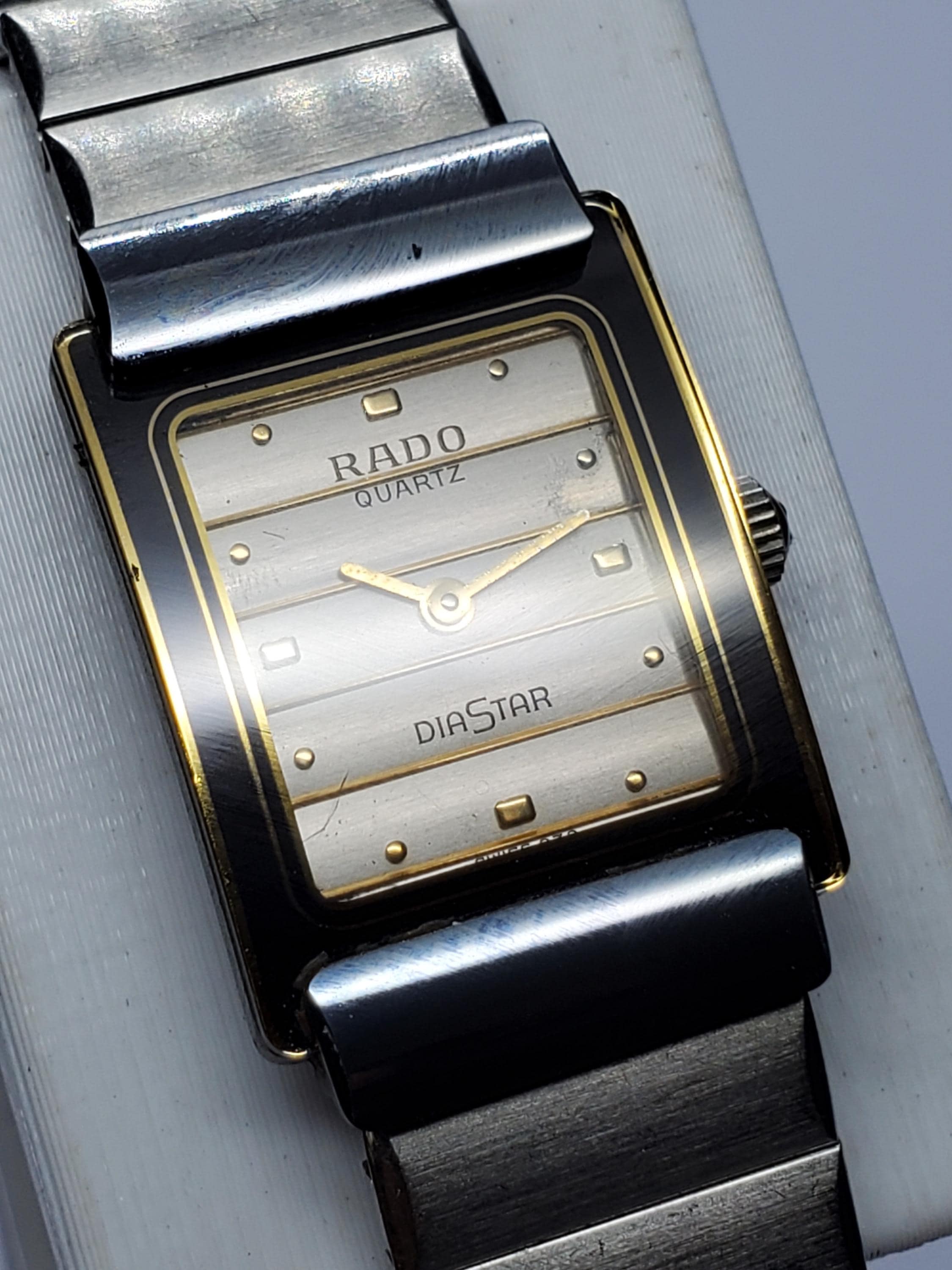 【美品】 RADO 腕時計 ダイアスター メンズ セラミック ヴィンテージ レア 極美品 稼動 RADO ラドー DIASTAR ダイアスター ダイヤスター クォーツ