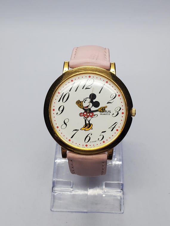 ビンテージ セイコー ローラス ミニーマウス ゴールドメッキ 44mm 