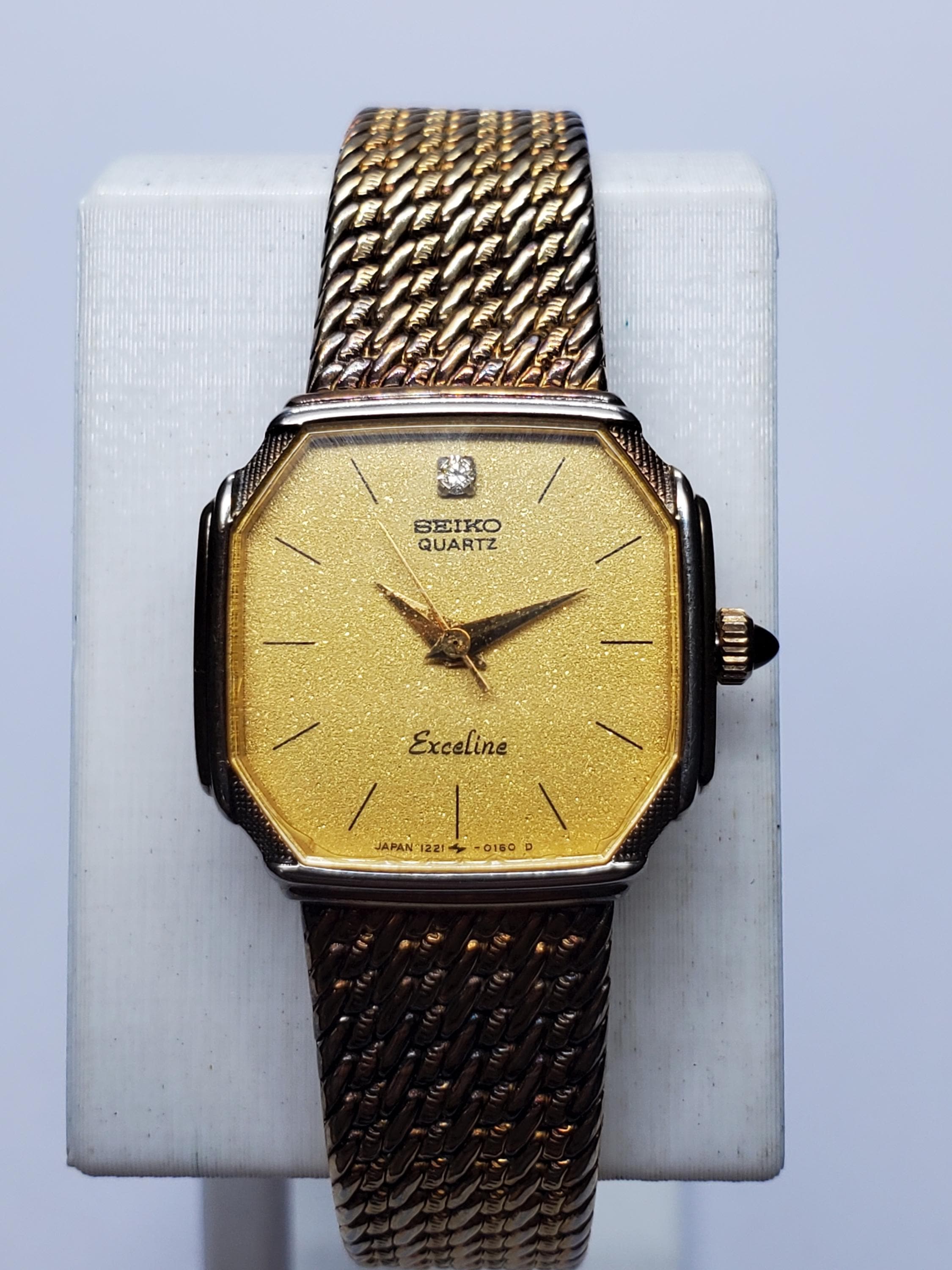 Seiko Exceline Diamond - Etsy