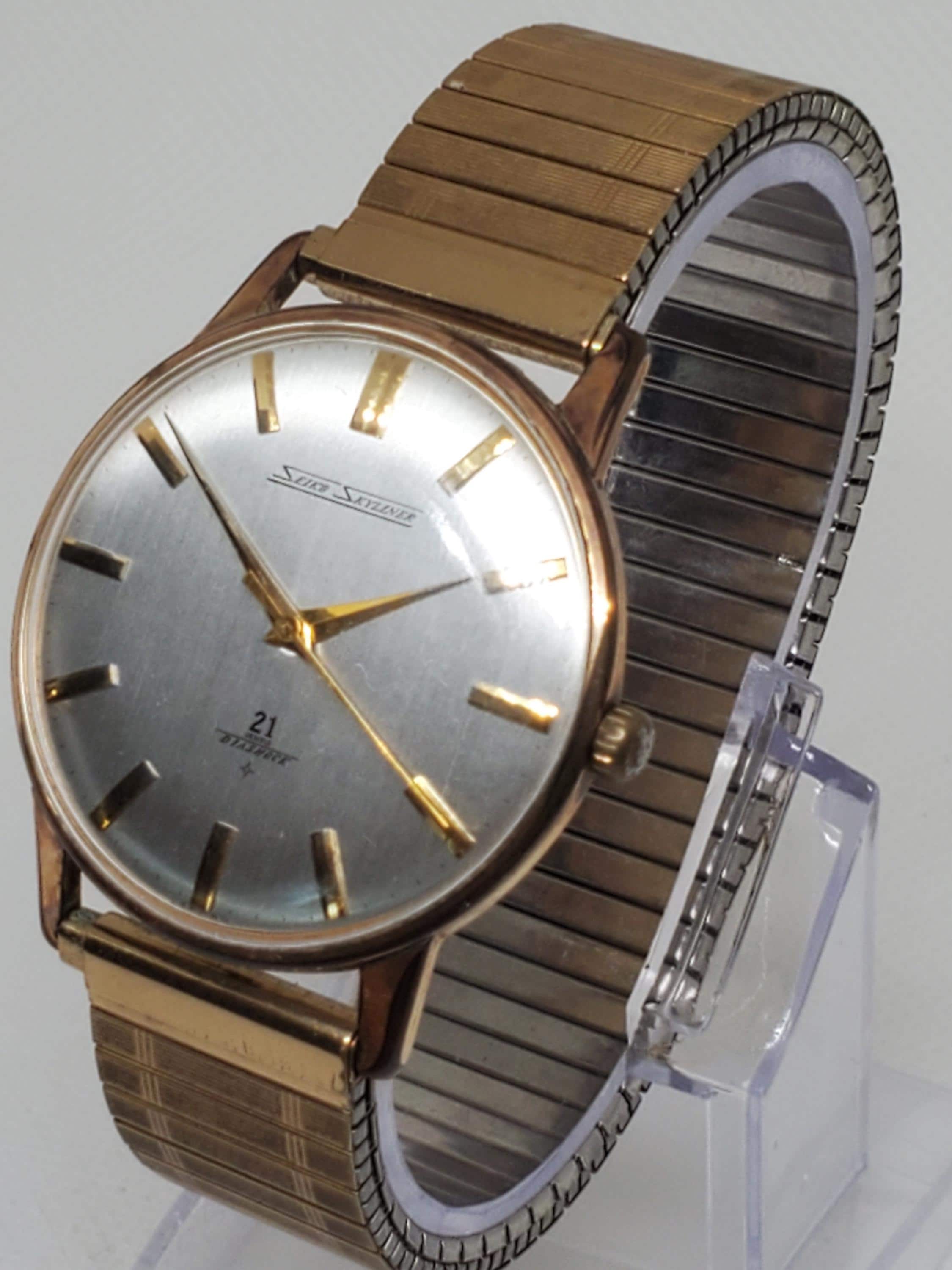 Seiko Skyliner 62 Years Old, J15006 Gold Plated-filled, Manual