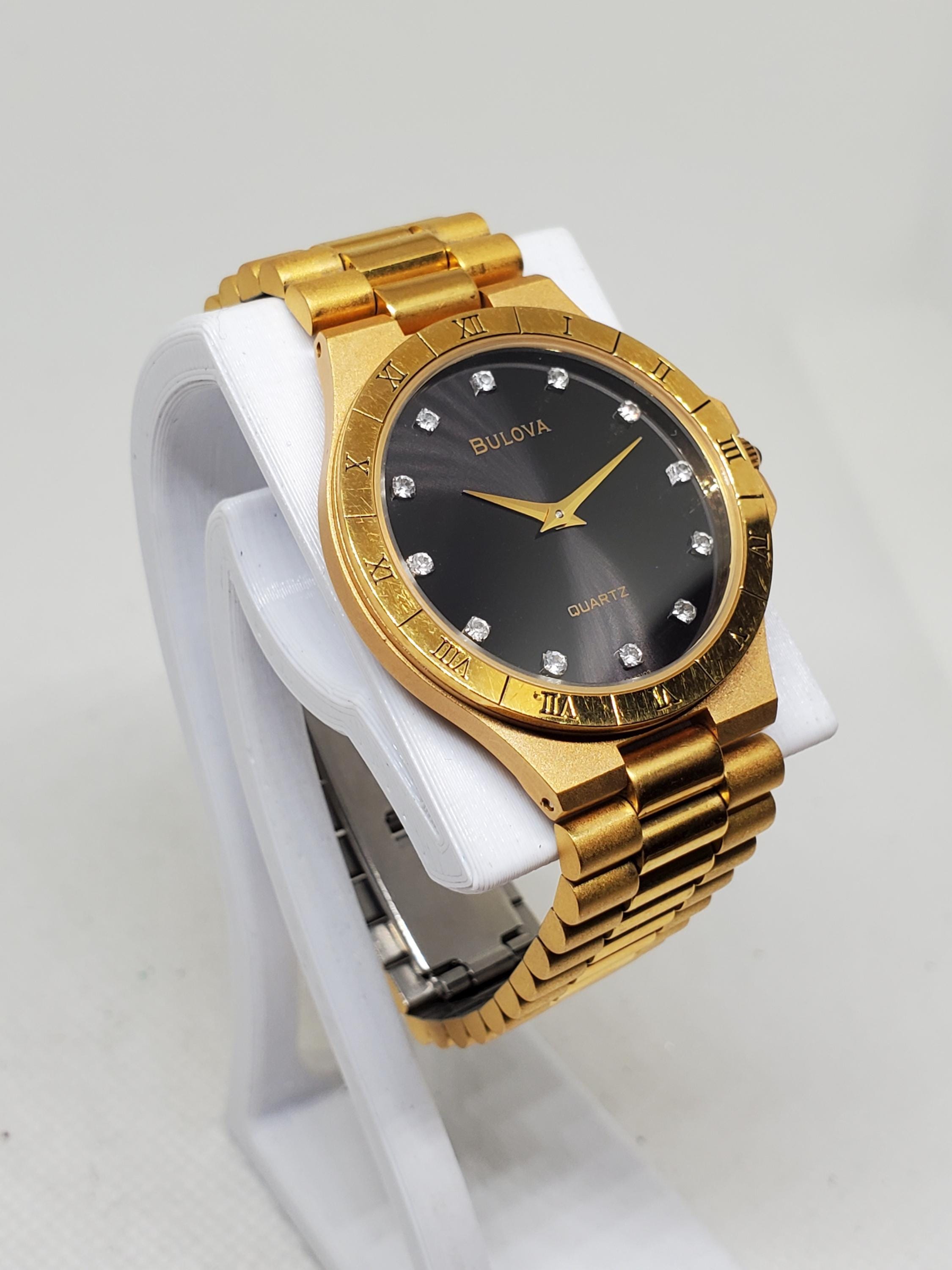 【稼働品】 BULOVA Longchamp レディース 腕時計 クォーツ Bulova longchamp - Etsy 日本