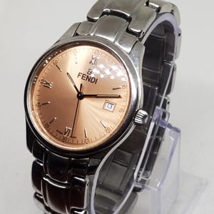 Fendi Champagne Dial for Men Watch       - Vintage Collection -