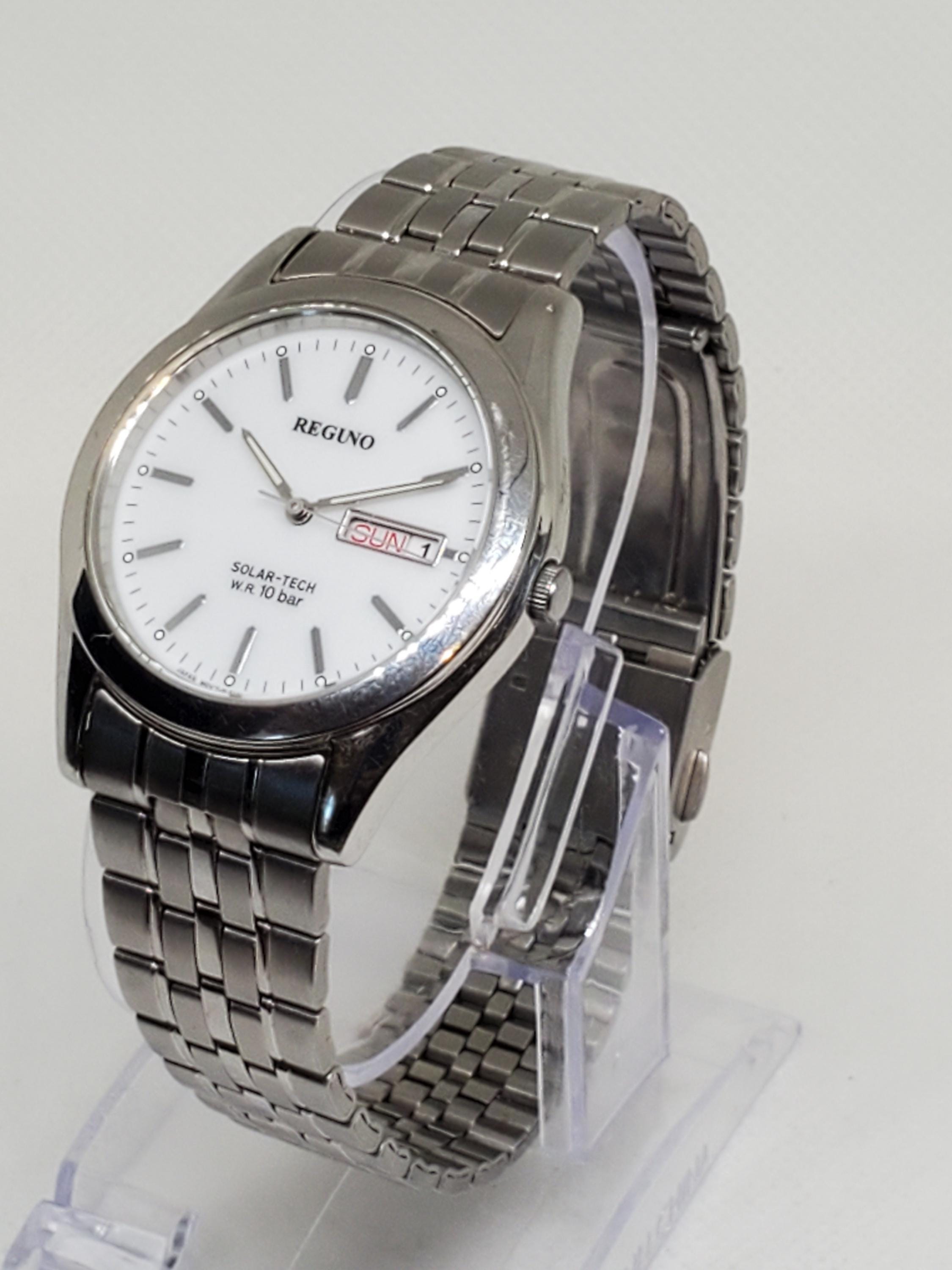 時計 SEIKO CITIZEN TECHNOS 10 WATCHES Tsuki-yomi A-T Green Dial Super Titanium Bracelet BY1010-57X | CITIZEN