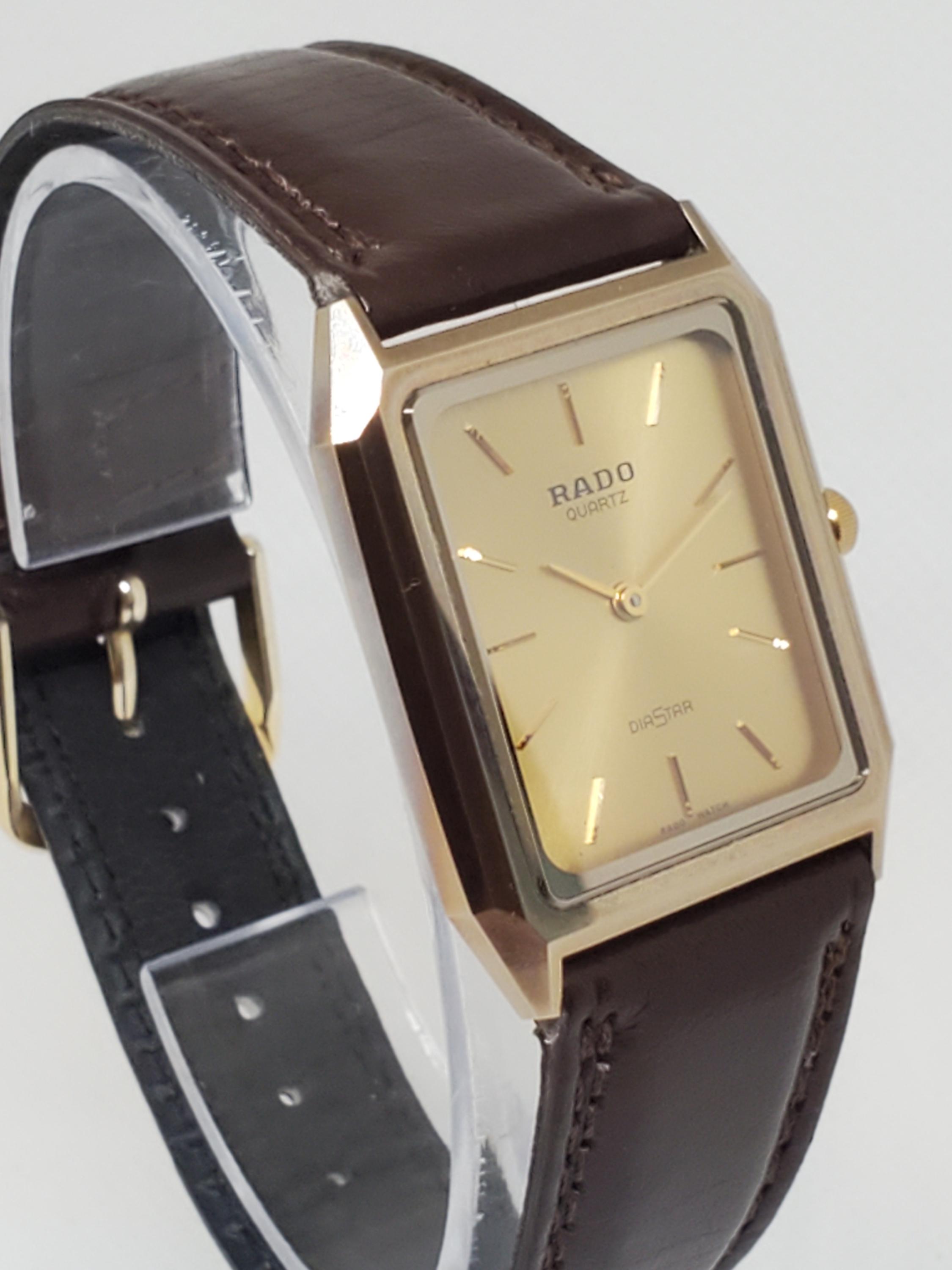 Reloj Rado DiaStar 121.9521.3 anos 80 coleccion vintage Etsy Espana