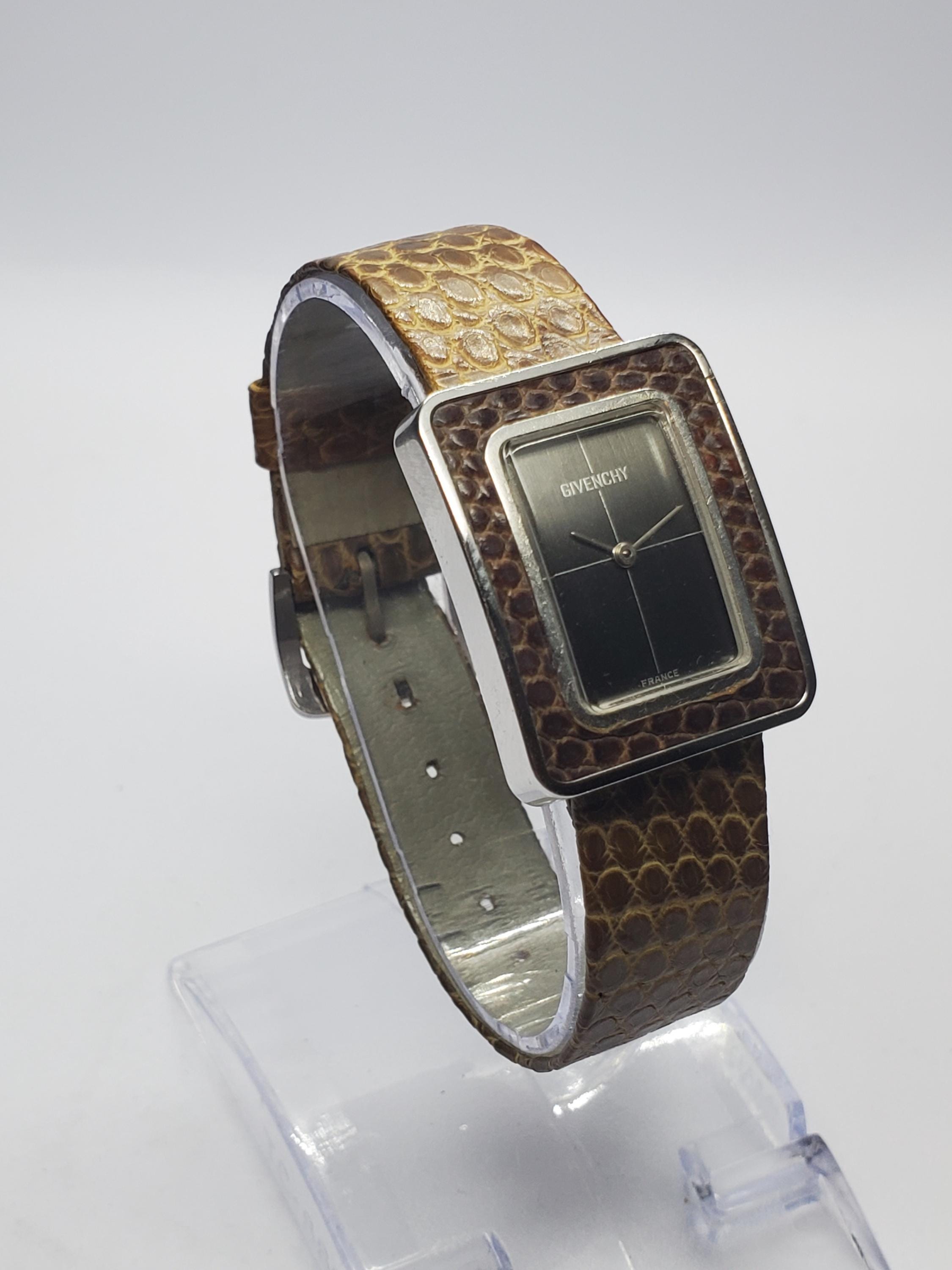 Vintage Givenchy Watches Women Leather - Etsy