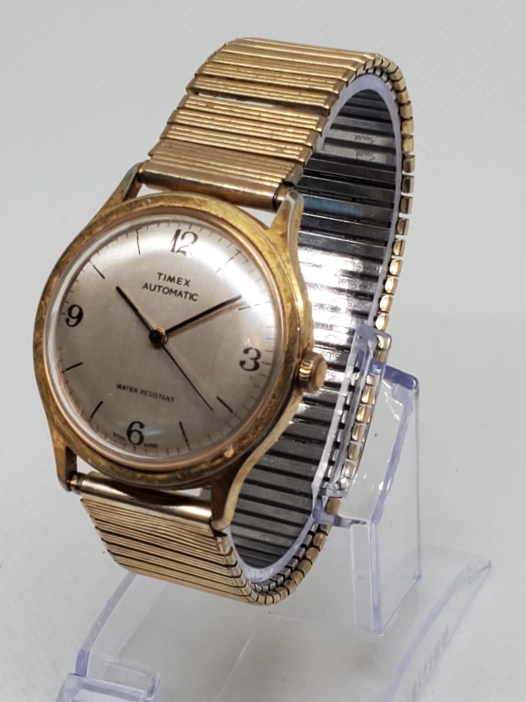 Vintage Vintage Timex Viscount Automatic 31220 Gold Plated 35mm