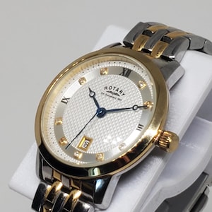 Rotary Gold Plated Watch, 2000s     - Vintage Collection -