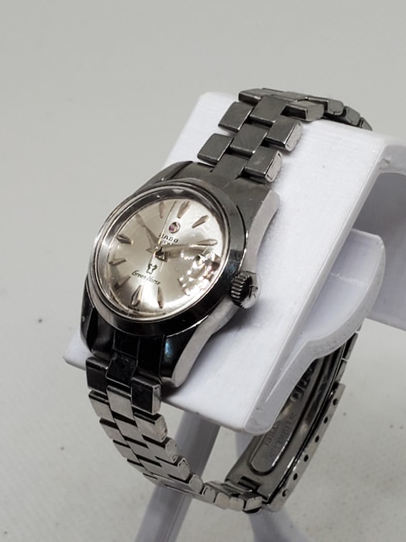 Vintage Rado Green Horse 759 Automatic Ladies Watch Stainless