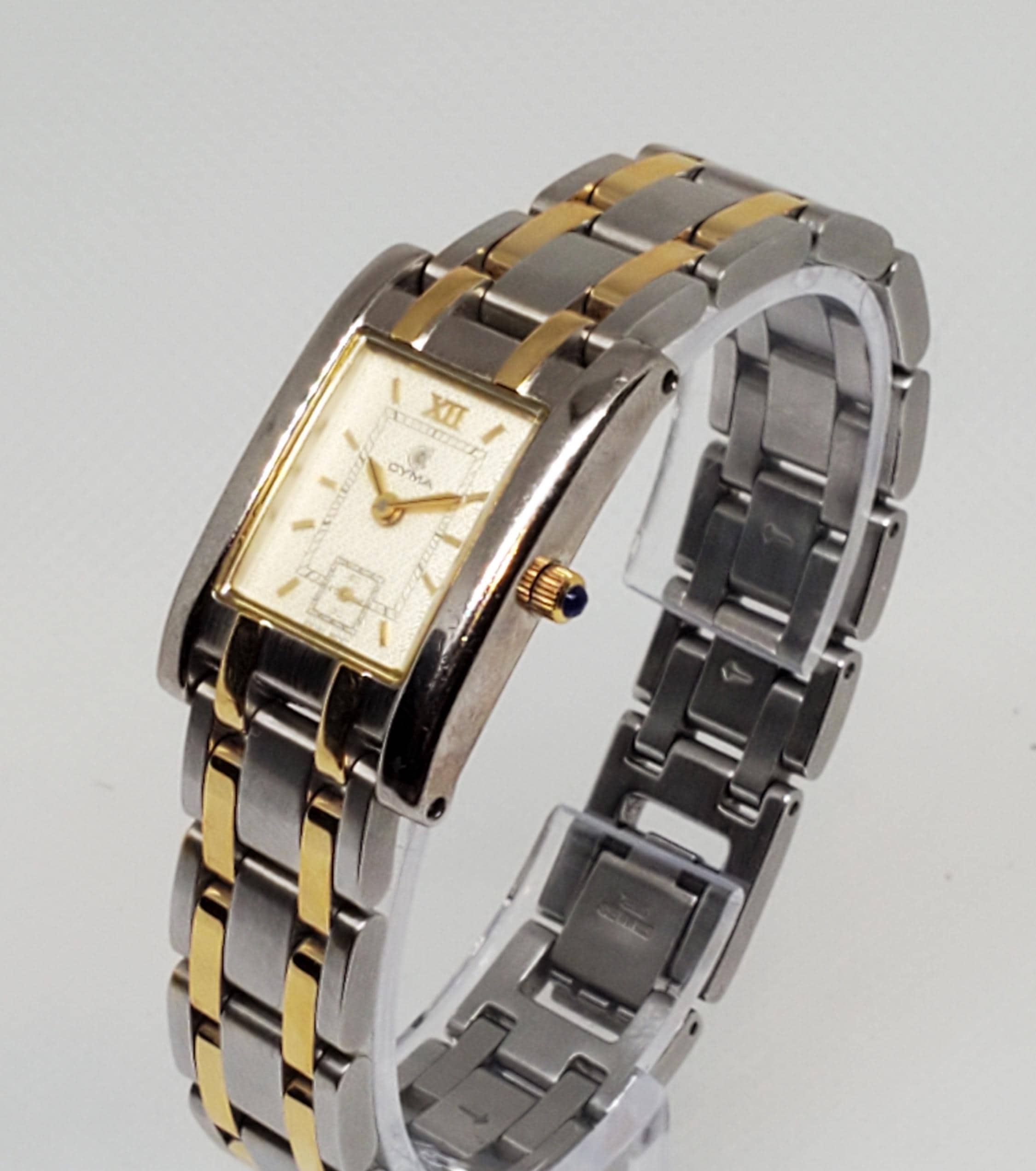 Cyma Sealord Dul-Tone Watch、1980年代、動作品 - Etsy 日本