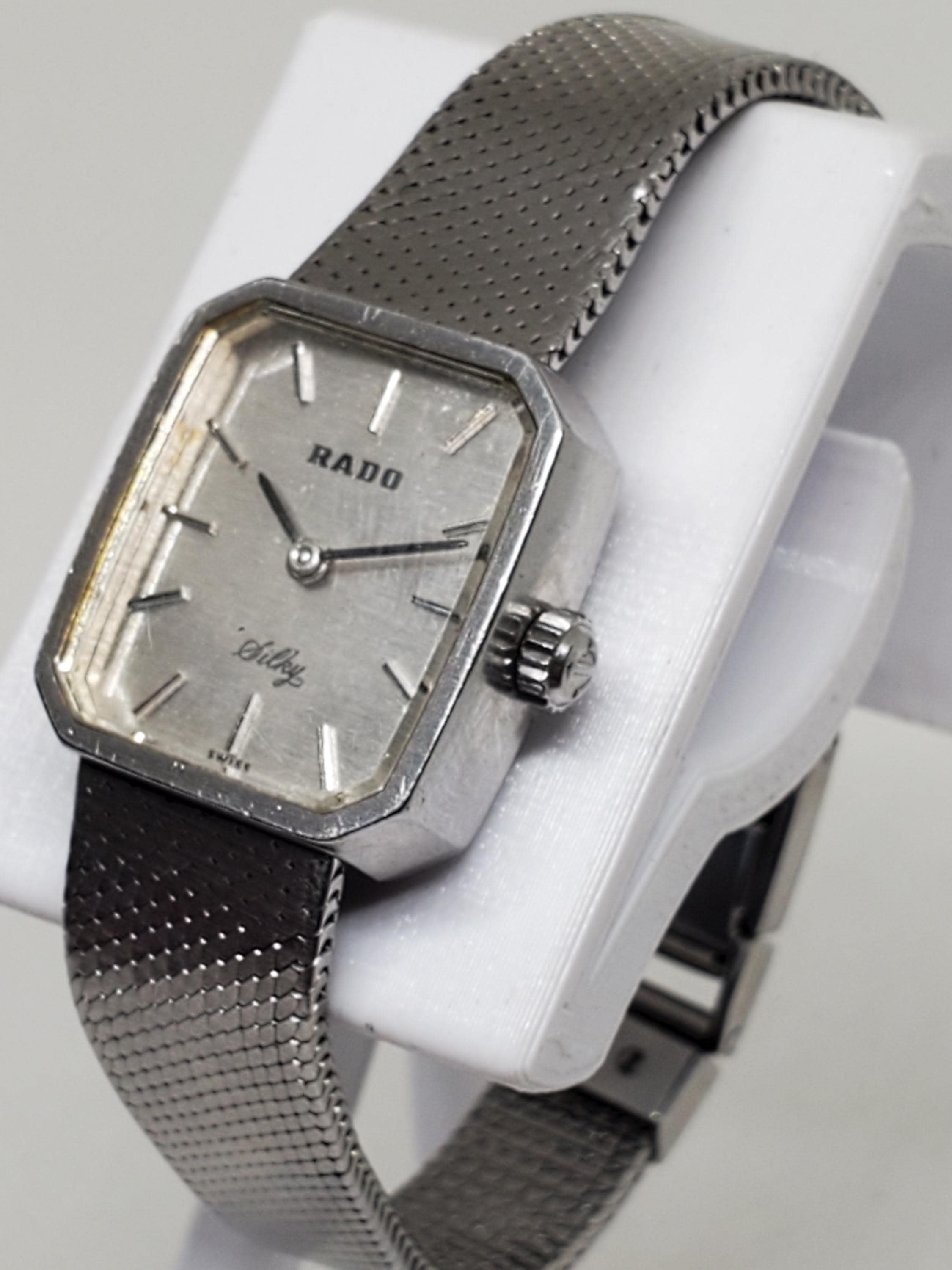 Rado Silky Silver Manual Watch, 1970s - Vintage Collection - - Etsy