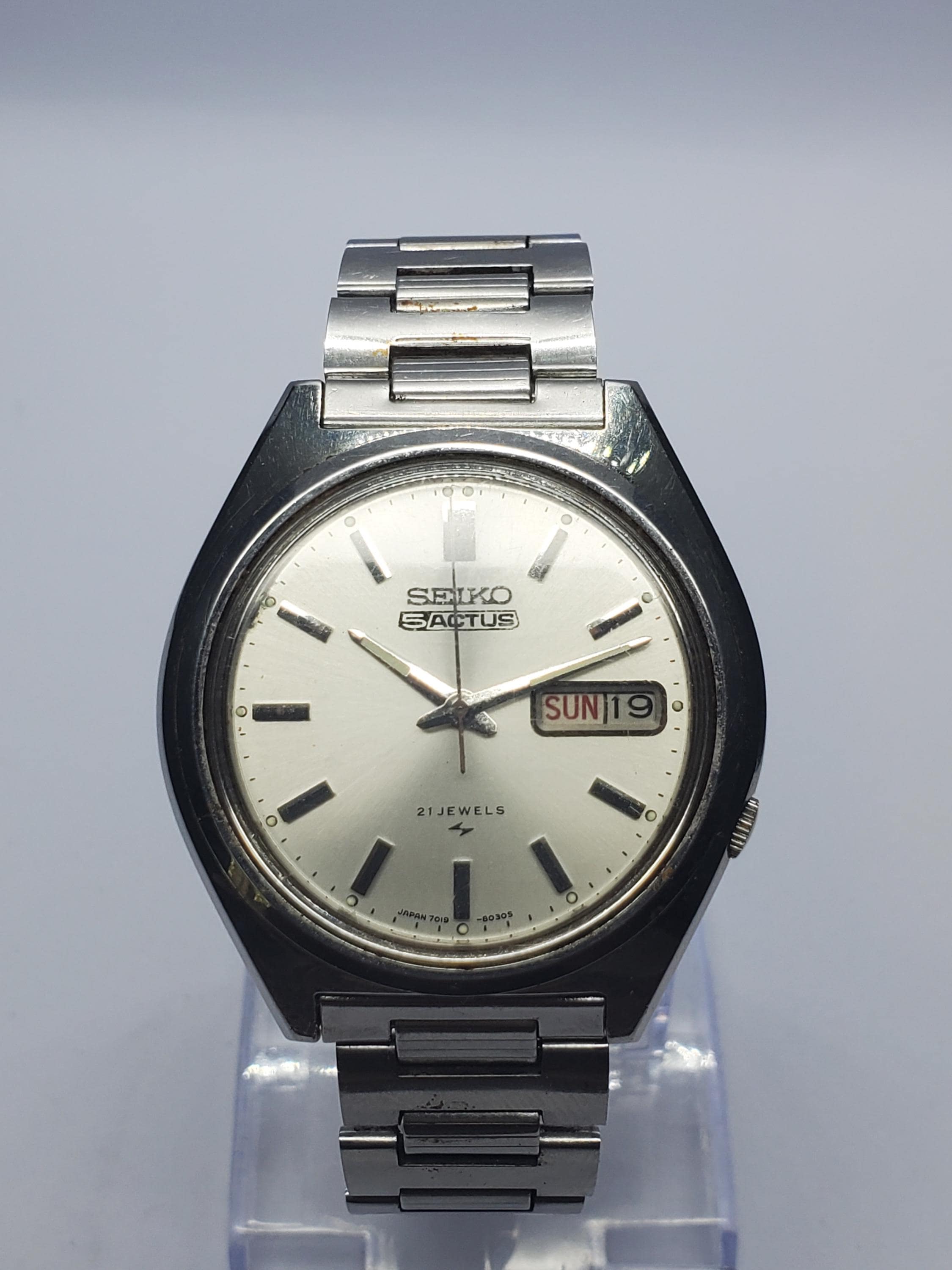 Seiko Vintage 5actus - Etsy