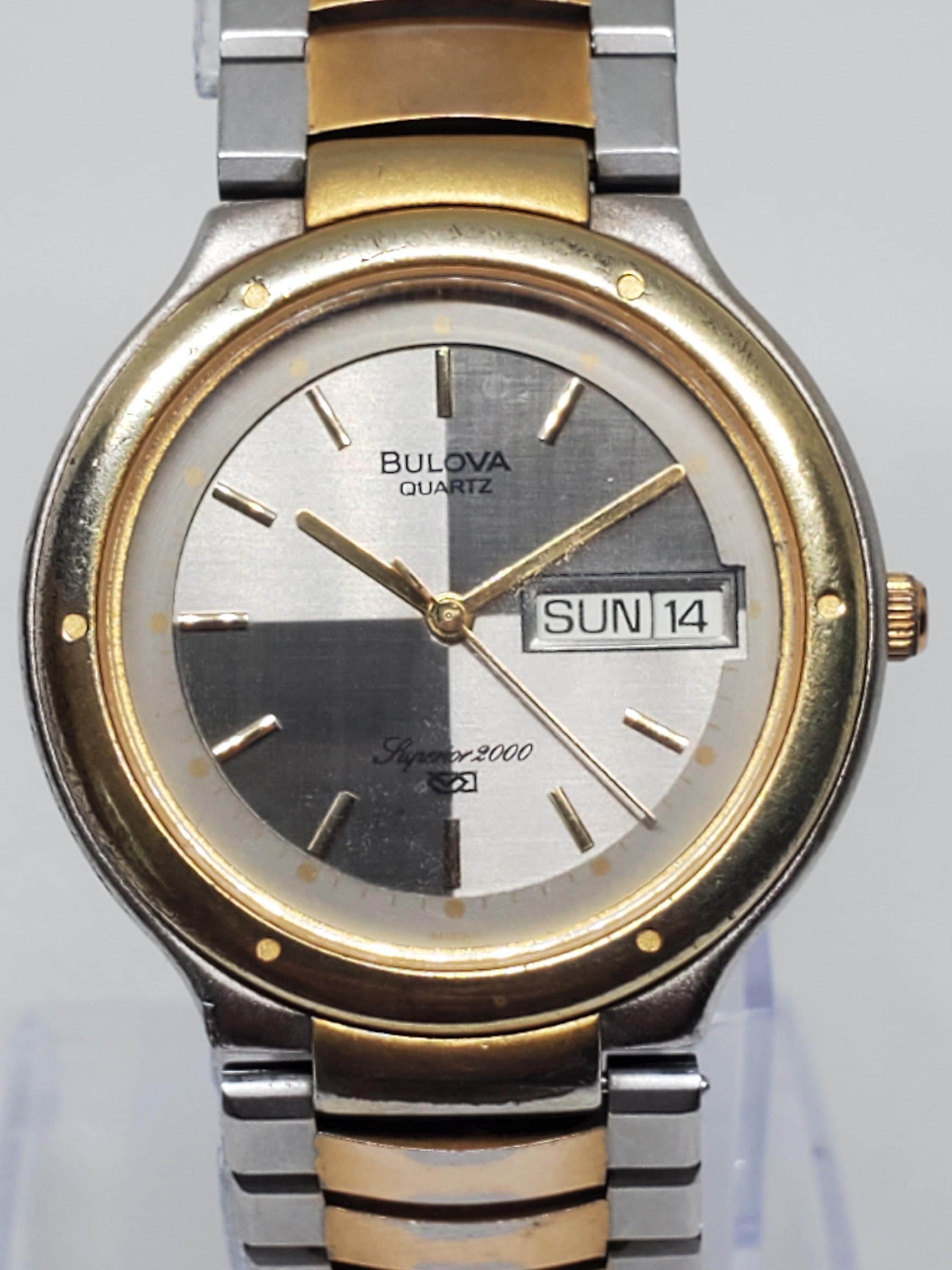 Vtg Bulova Long Island Charity Classic 1983 Men’s Gold Tone Quartz Watch 33MM Vintage Bulova Watch Women Gold Tone 29mm Round Dial Date  main image 3