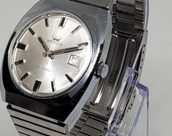 Vintage Westclox Model 689 Manual Watch 34mm USA, Mid 1950s to