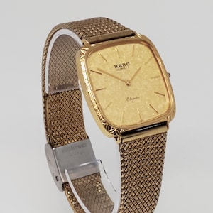 RADO Elegance ゴールド メッシュバンド RADO Elegance ゴールド メッシュバンド RADO Elegance: Gold